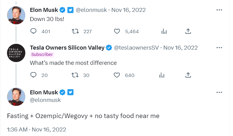 减肥针 司美格鲁肽 多伦多 马斯克