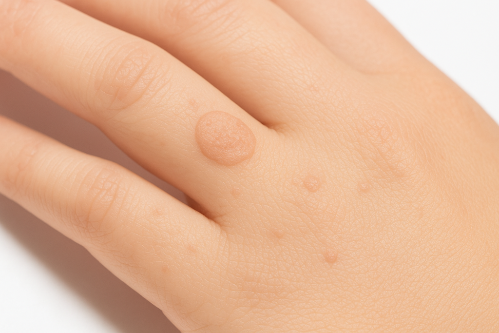 扁平 疣 扁平疣 Flat wart HPV